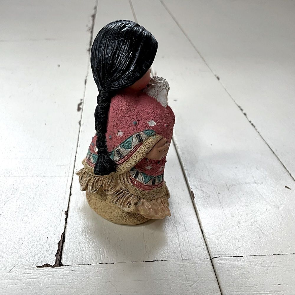 Enesco 1994 Friends of The Feather She Who Cares A Lot Vintage Figurine - Picture 6 of 7